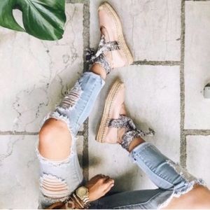 Zara Ballerina Espadrille Flats